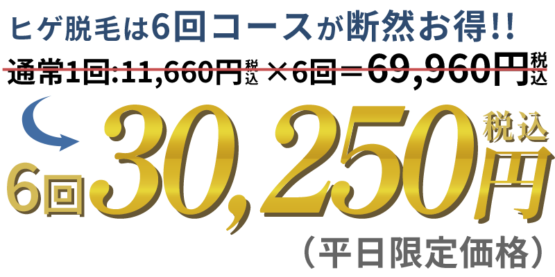 6回30,250円