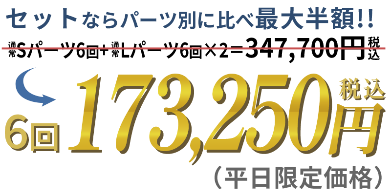 6回173,250円